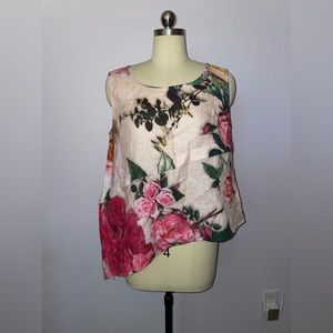 Replika Pink Floral Print Top